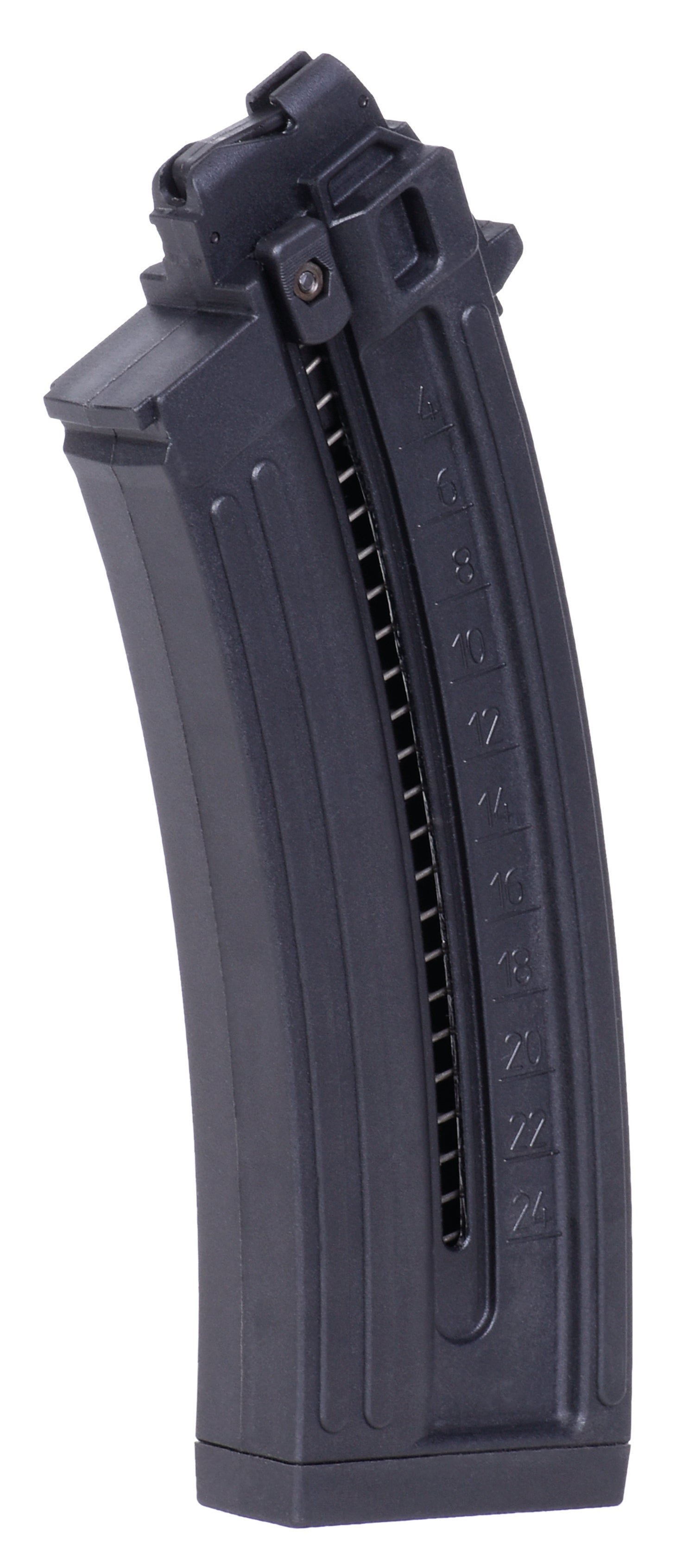 Mauser Rimfire 4070002 AK-47 24-Round .22 LR Black Polymer Rifle Magazine