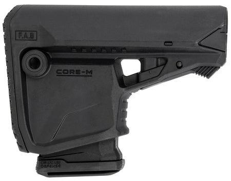 FAB Defense FXGLCOREMAGB GL-Core Survival AR-Platform Buttstock w/ Built-In Mag Carrier & Butt Pad, Black (Tube Not Included)