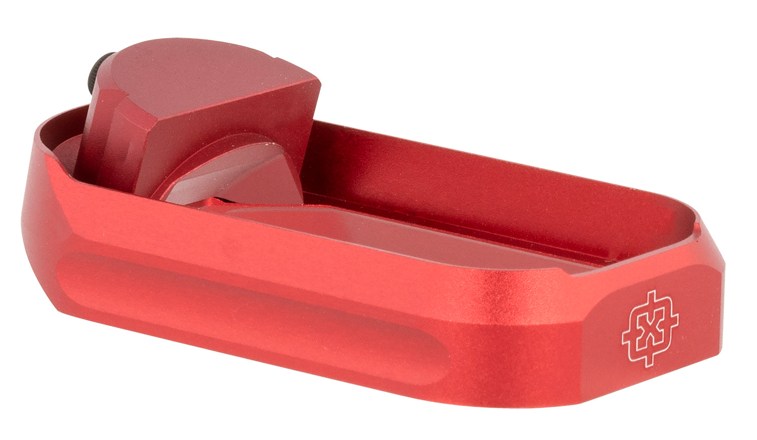 Cross Armory CRGFMWRD Flared Magwell for Glock Gen 1-3 Red Anodized Aluminum