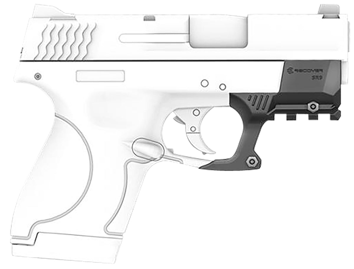 Recover Tactical SHR901 Rail Adapter for S&W Shield, Black
