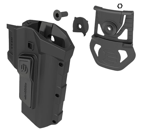 Recover Tactical HC11 OWB Holster Black Polymer Belt Mount Fits 1911 Right Hand