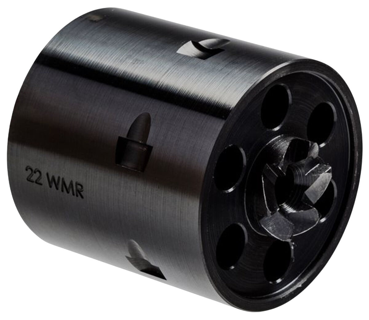 Heritage Mfg 331-0002-02 Rough Rider Replacement Cylinder 22 WMR 6-Round Black Oxide Steel