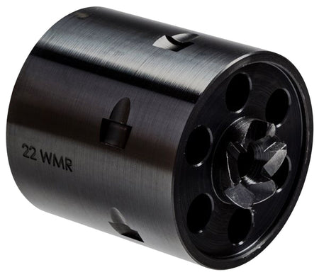 Heritage Mfg 331-0002-02 Rough Rider Replacement Cylinder 22 WMR 6-Round Black Oxide Steel