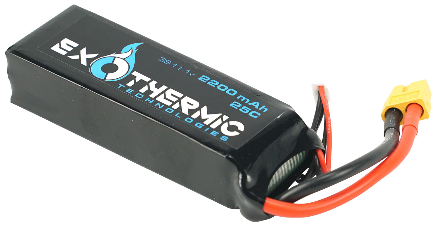 Exothermic Technologies BATTERY2200 Spare 11.1V 2200mAh LiPo Battery for Pulsefire LRT