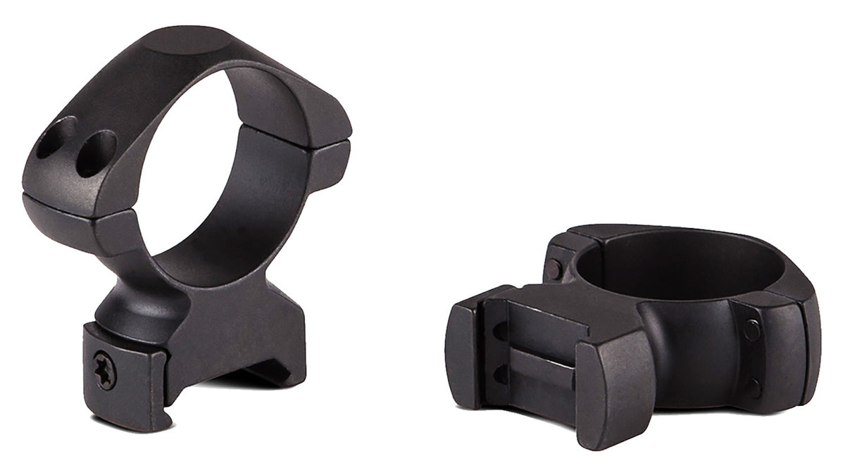Konus 7402 Matte Black Steel Scope Rings 1-Inch Low Weaver/Picatinny 0 MOA