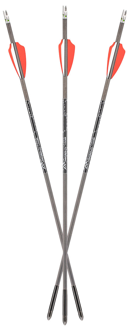 Axe Crossbows AX10004 Axe 440 Combo Bolt Pack with Lighted Nocks Gray/Orange/White 19" 3 Bolts