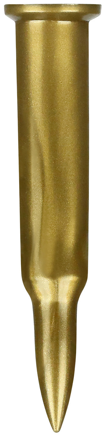 Caliber Gourmet CBGTEE Tactical Bullet-Shaped Golf Tees Brass/Plastic - Reusable