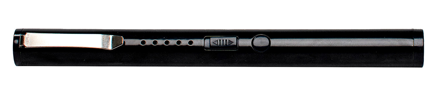 Uzi UZISGPEN1BLK Stun Pen Black Aluminum with Rechargeable Battery