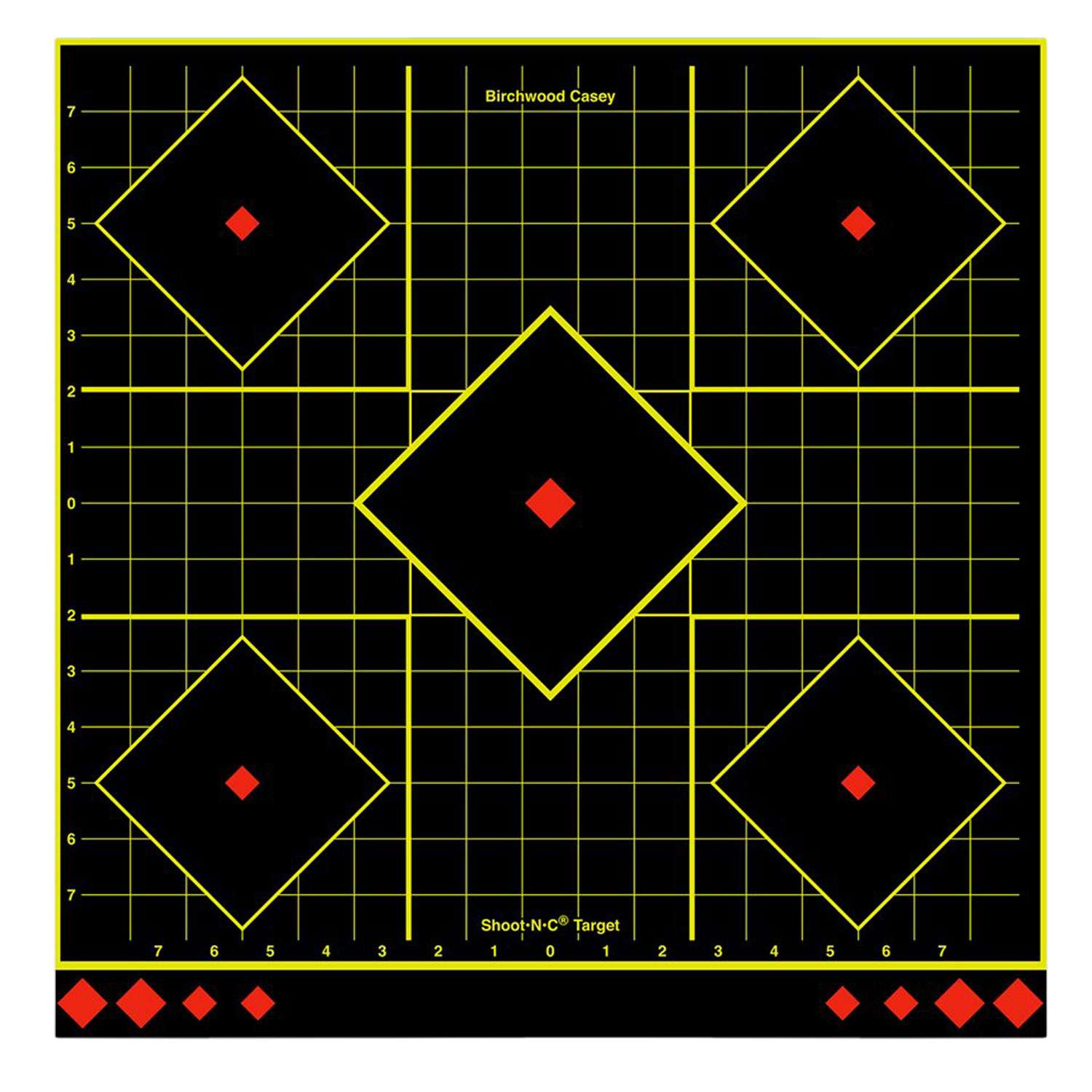 Birchwood Casey Shoot-N-C 17.75 Inch Sight-In Reactive Target 100 Pack