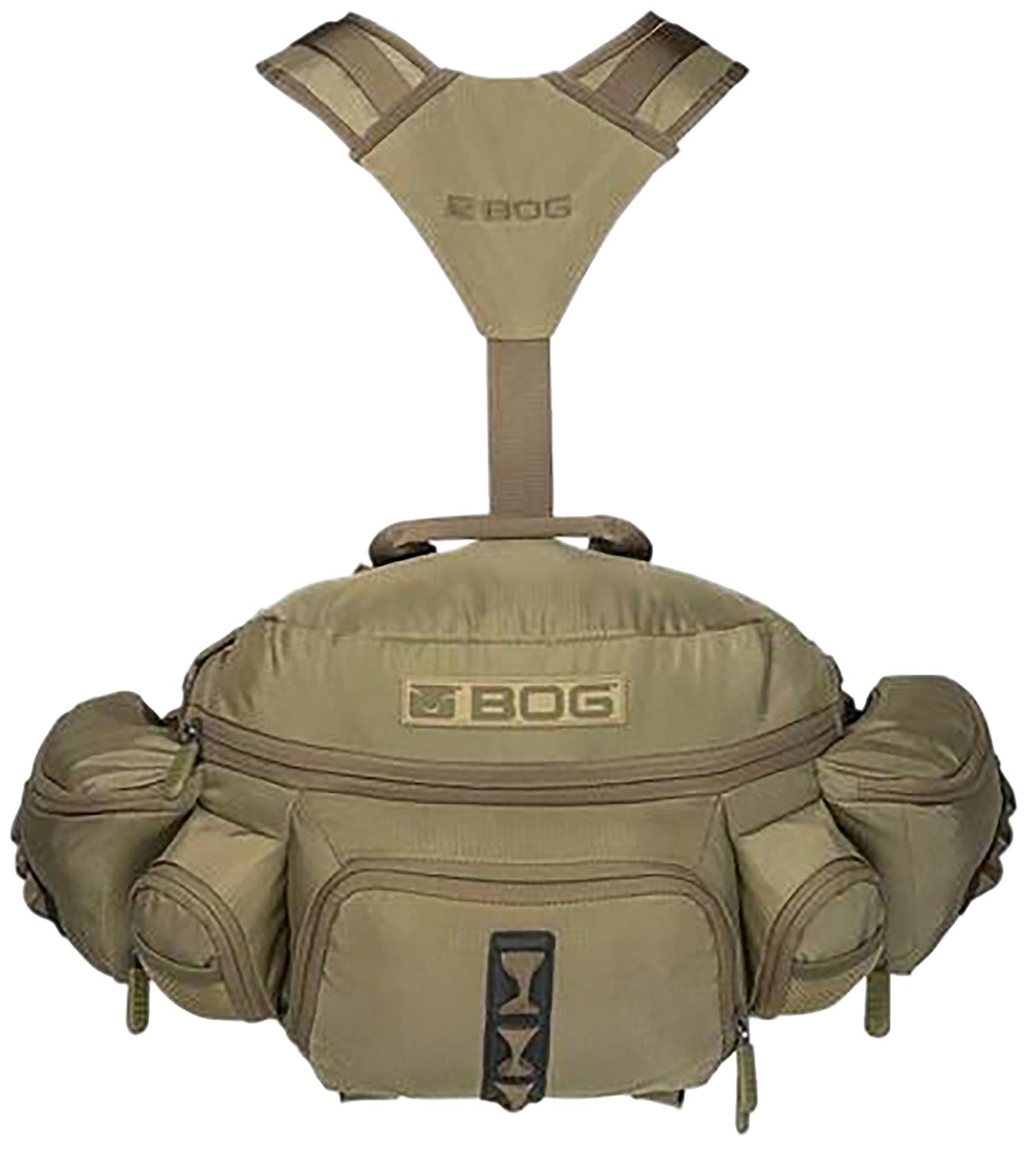 Bog-Pod 1159190 Ultimatum Hunting Fanny Pack OD Green 420D Nylon 1000ci