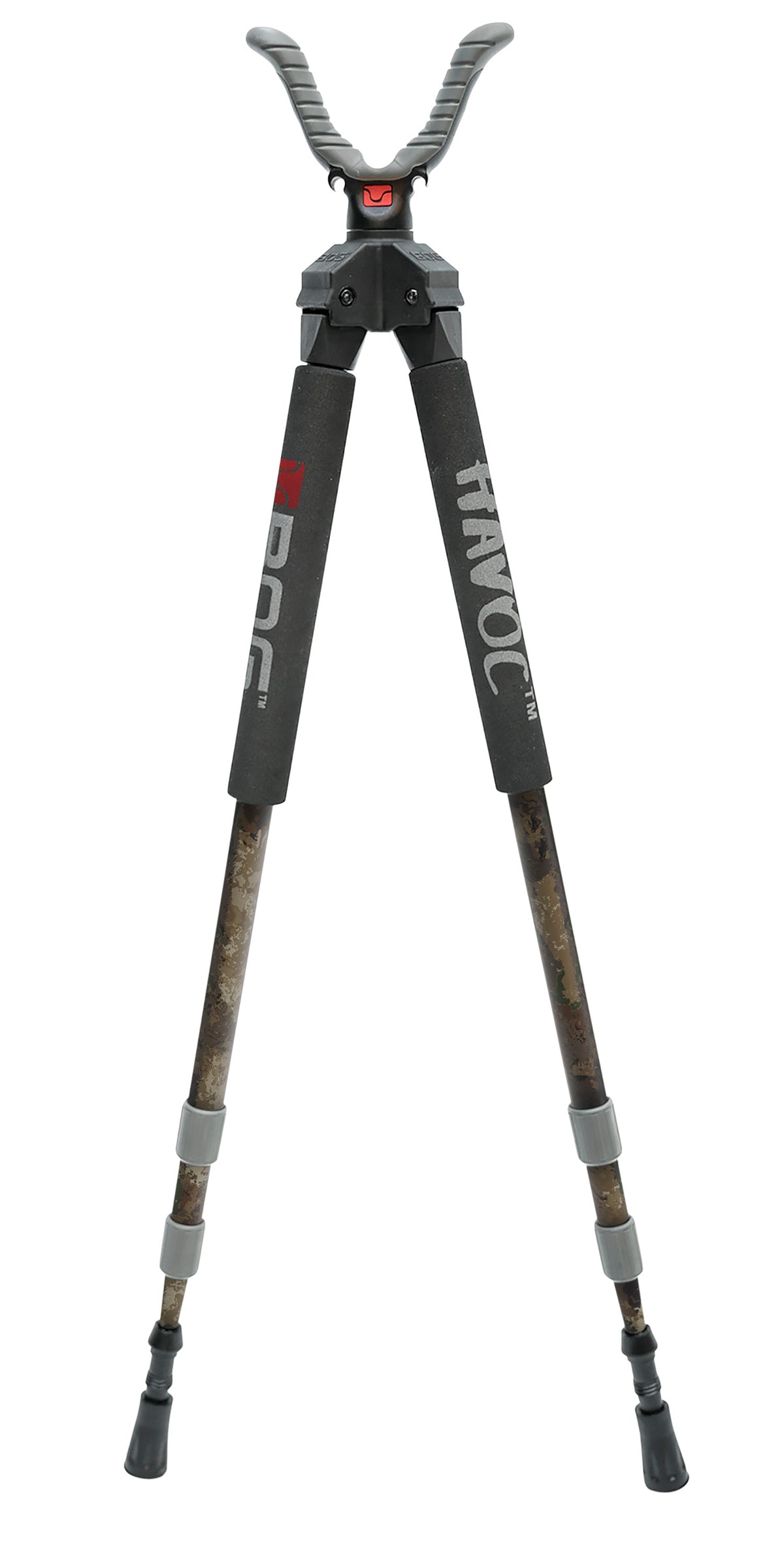 Bog-Pod Havoc Bipod Veil Alpine Green Aluminum Foam Grip 21-50" Adj.