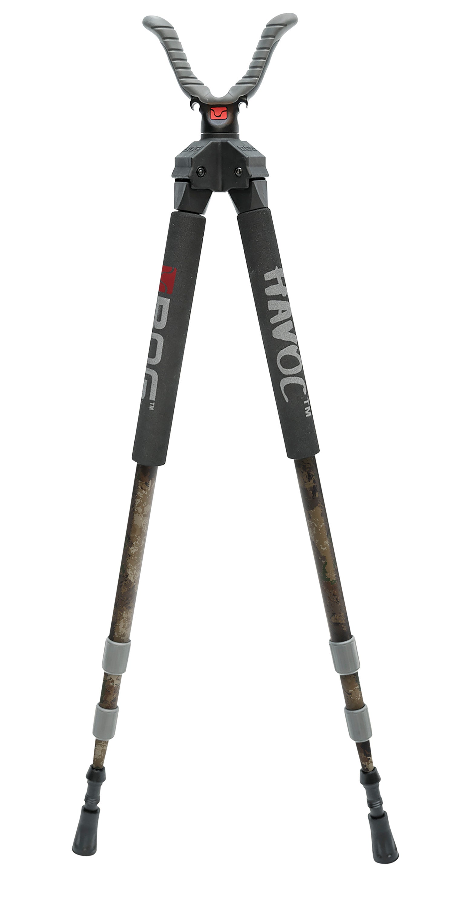 Bog-Pod Havoc Bipod Veil Alpine Green Aluminum Foam Grip 21-50" Adj.