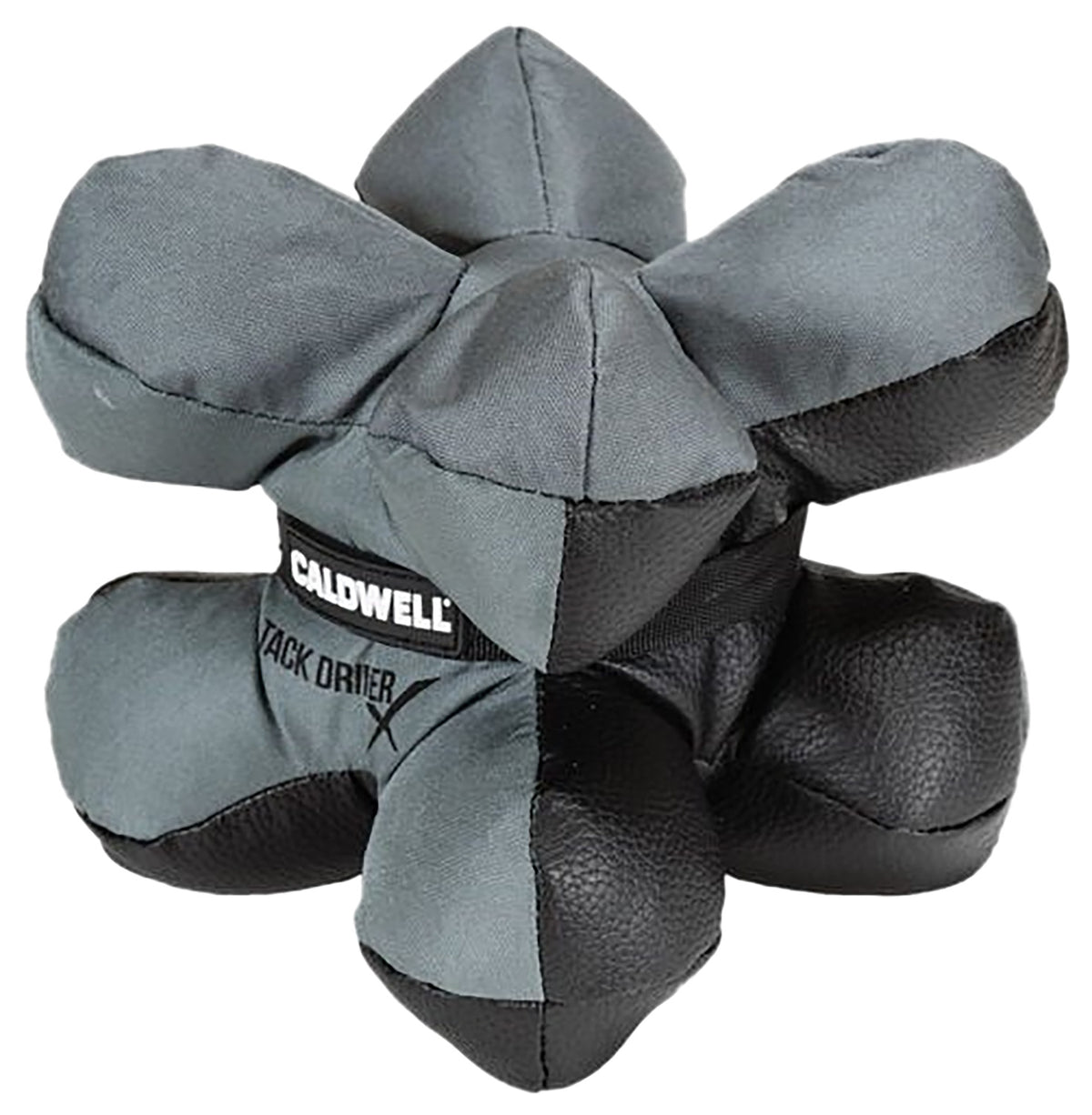 Caldwell Tack Driver X Shooting Bag Gray/Black Rubber Bottom Filled 6.50 lbs 8" Cube