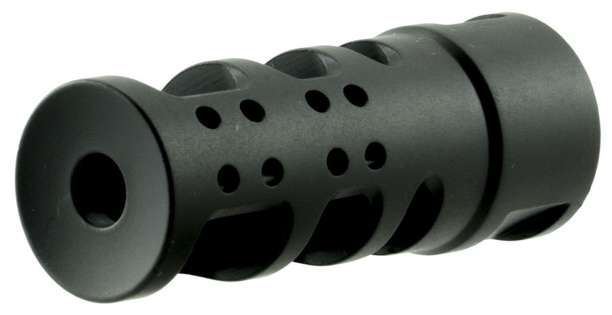 Spikes Tactical SBV1065 R2 Muzzle Brake 5.56x45mm NATO Black Nitride 416R Stainless Steel 1/2"-28 TPI