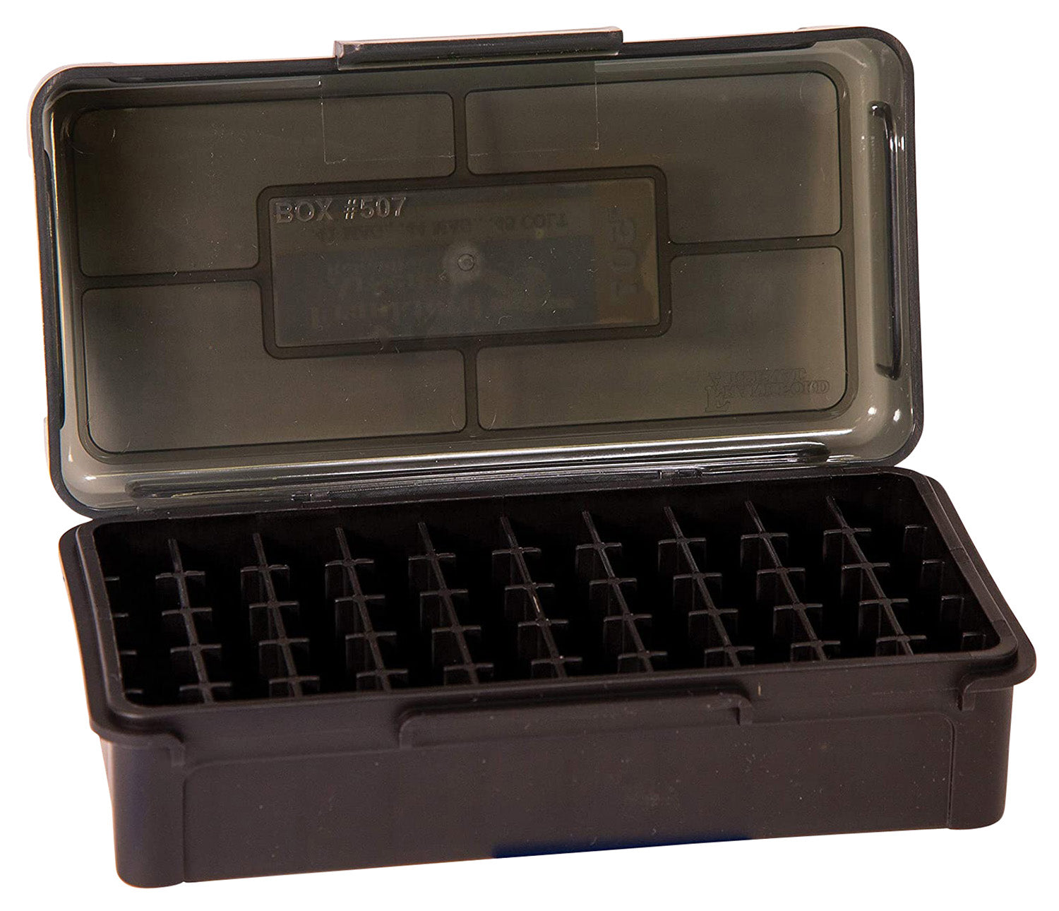 Frankford Arsenal Hinge-Top Ammo Box 6.5/243/308 Cal Black Polymer 50 Round