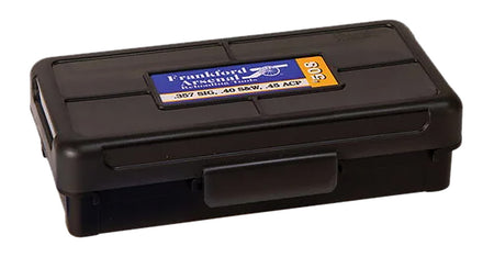 Frankford Arsenal Hinge-Top Ammo Box 270Win/280Cal/25-06Rem Black Polymer 50rd