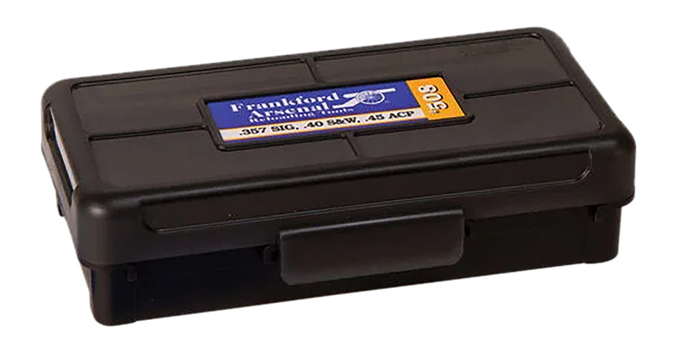 Frankford Arsenal Hinge-Top Ammo Box 270Win/280Cal/25-06Rem Black Polymer 50rd