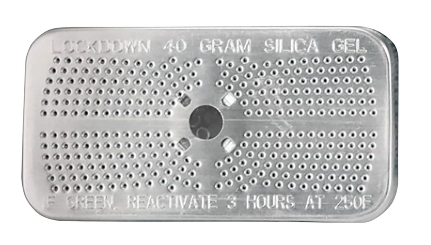 Lockdown 222555 Silica Gel Moisture Absorber 40 Grams Silver for Gun Vaults