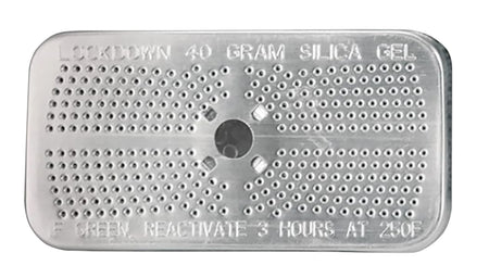 Lockdown 222555 Silica Gel Moisture Absorber 40 Grams Silver for Gun Vaults