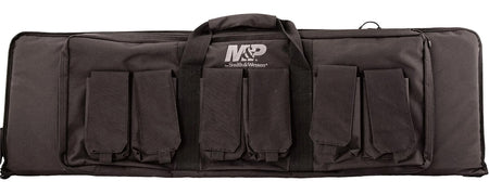 M&P Accessories 110025 Pro Tac Gun Case 42" Black Nylon 6 Magazine Pouches