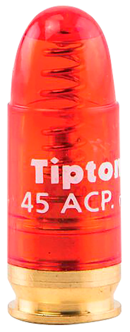 Tipton Snap Caps Translucent Red .45 ACP 5-Pack (146331)