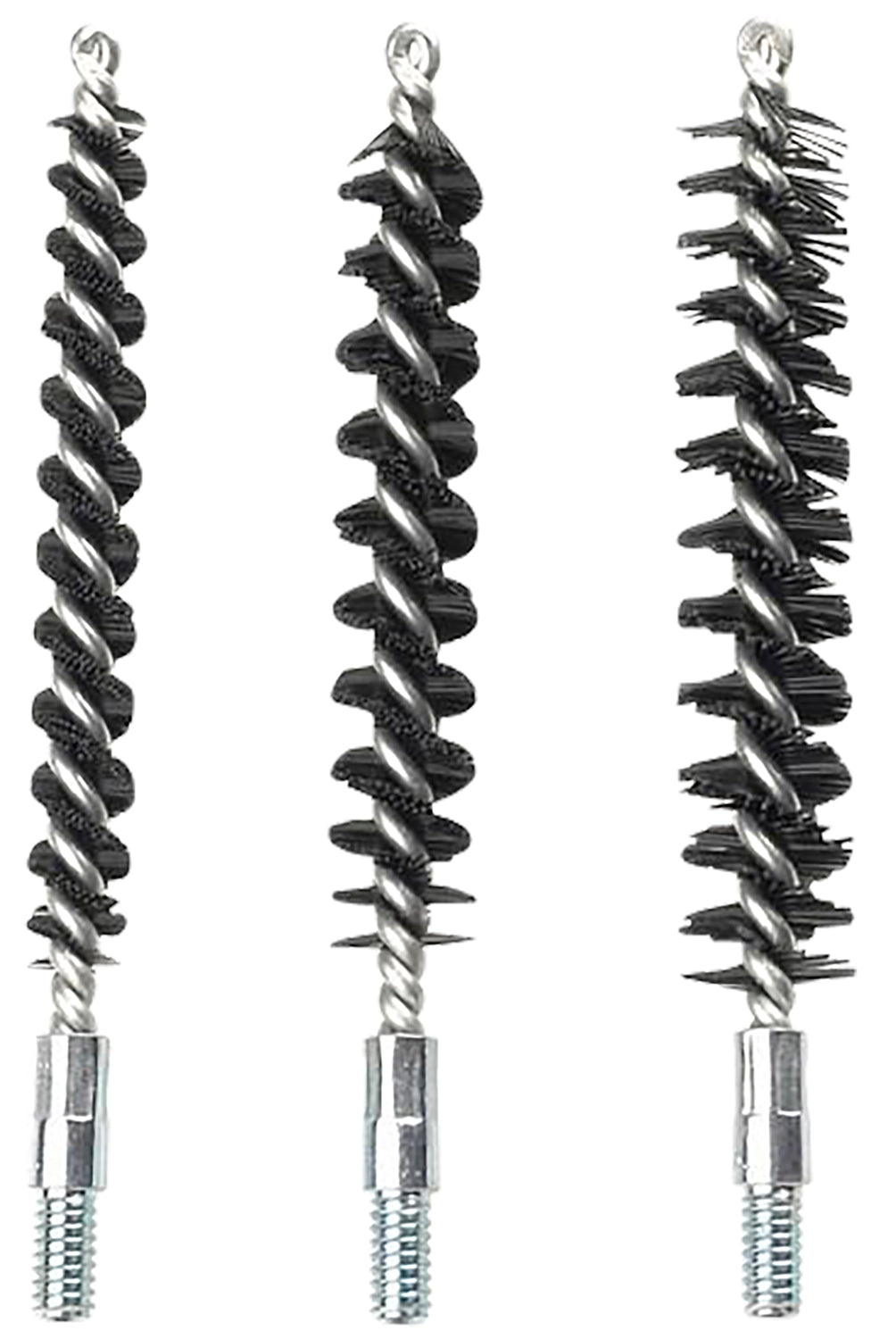 Tipton .22 Cal Rifle Bore Brush Set Nylon Bristles Stainless Steel