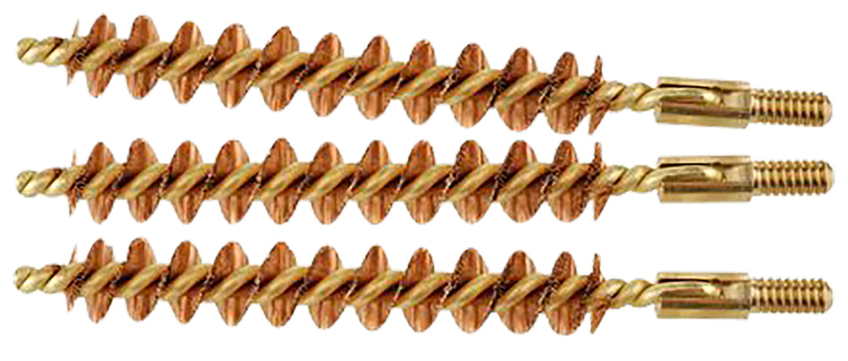 Tipton Best Bore Brush Set 30/32 Cal Rifle Bronze Bristles 3 Pack