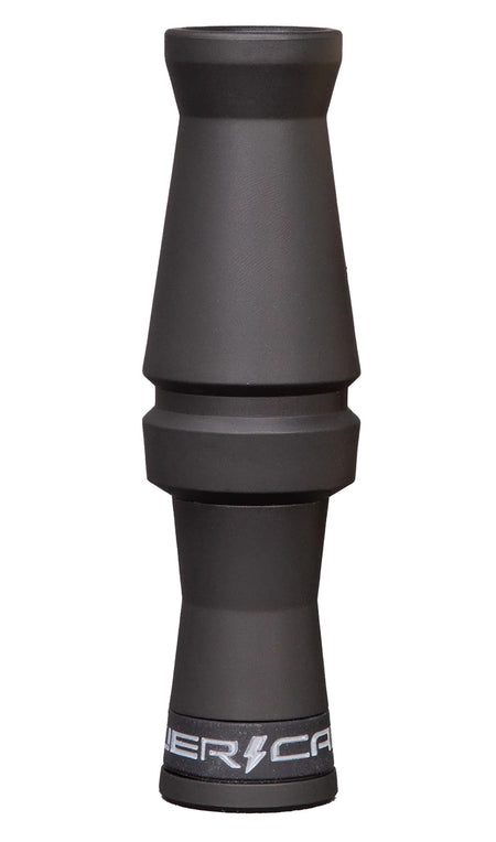 Power Calls 29101 Clash Single Reed Snow Goose Open Call Stealth Black Polycarbonate