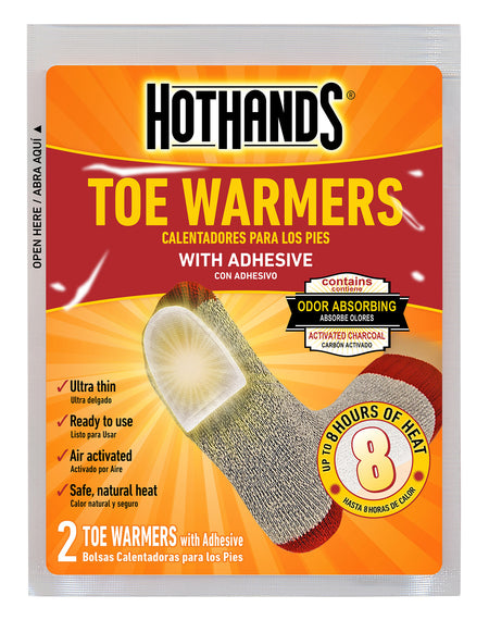 HotHands TT240U Toe Warmers Single-Use Air-Activated Heat Packs 40 Pair