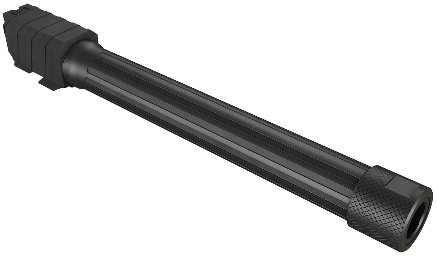 Canik PACN0022 TP9 Match Grade Black Melonite 9mm Luger Fluted Threaded Barrel for Mete SFX/SFX Pro
