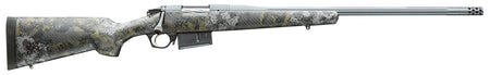 Bergara Rifles BPR2665CM Premier Canyon 6.5 Creedmoor 3+1 20" Sniper Gray Cerakote Fluted Barrel, Sniper Gray Cerakote Steel Receiver, Swamper Rouge Camo AG Composite Stock