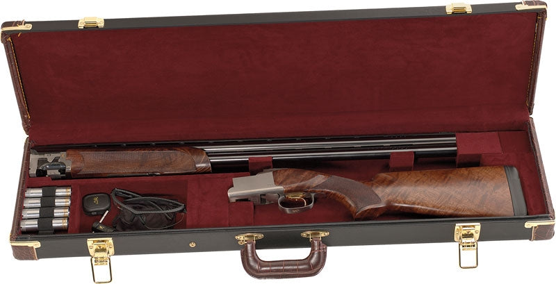 Browning Luggage Case O/U up to 34" BBL Vinyl Brown/Black Trim