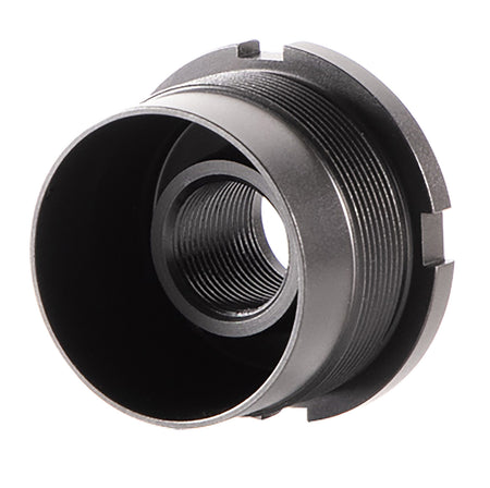 Dead Air DA410 Ghost Fixed Mount Black Cerakote 1/2"-28 tpi for Wolfman Ghost-M Wolf-9SD