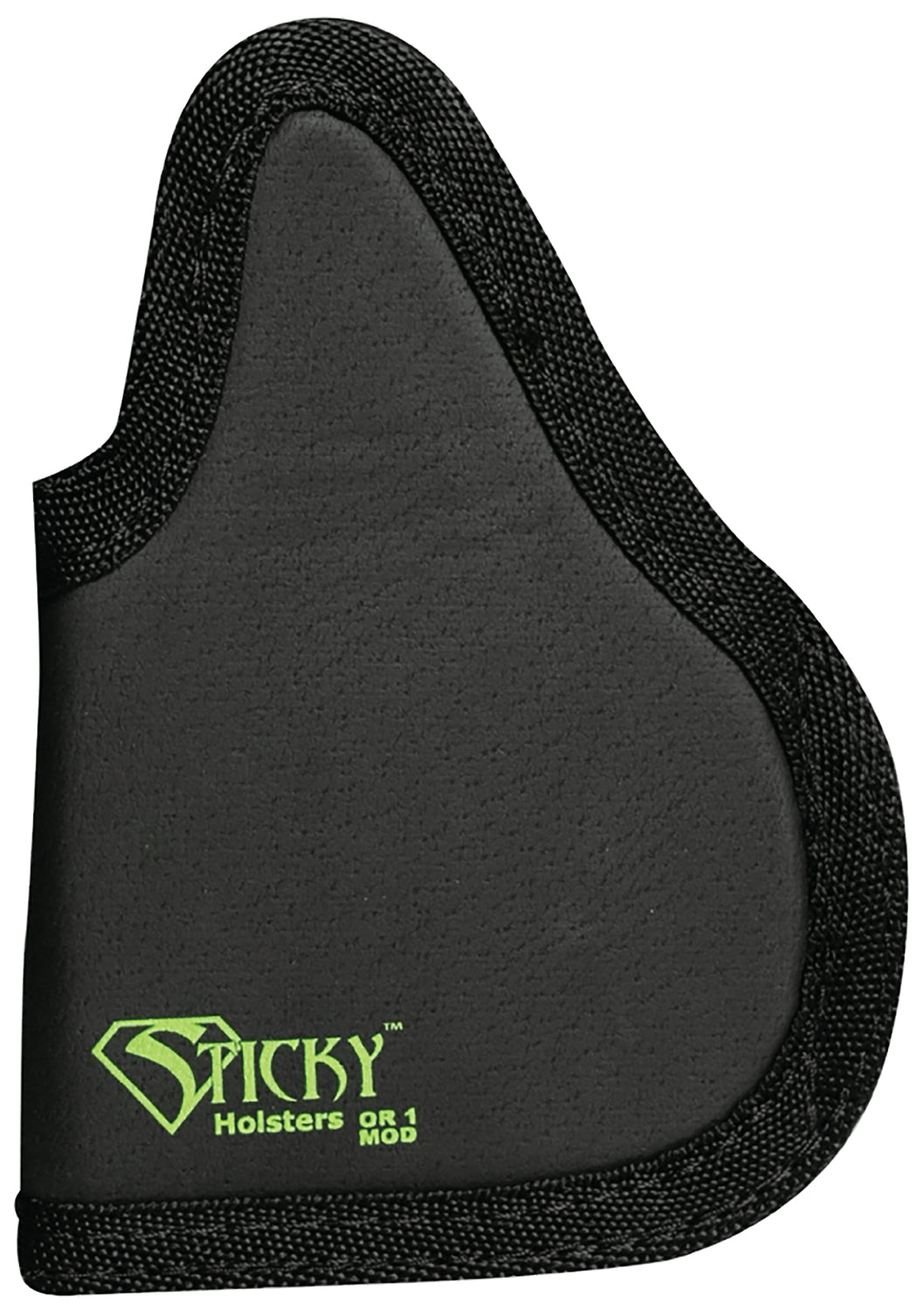 Sticky Holsters OR1MOD Optics Ready Modified IWB Holster Black/Green Rubber Fits Sig P938 w/Laser Ambidextrous