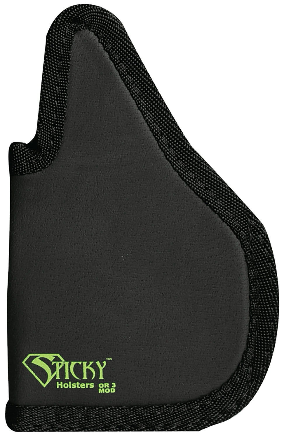 Sticky Holsters OR3MOD OR-3 Modified Optics Ready Holster Black/Green Rubber Fits Sig P365XL Ambidextrous