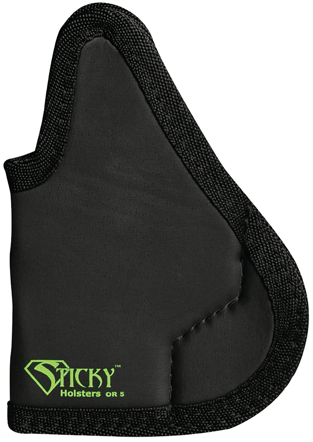 Sticky Holsters OR5 OR-5 Optics Ready Holster Black Cordura/Foam Compatible w/Sig P365 Glock 42 Ambidextrous