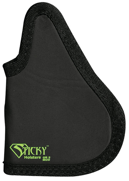 Sticky Holsters OR5MOD OR-5 Modified Optics Ready Holster Black Cordura/Foam Sig P365/Glock 42 Ambidextrous