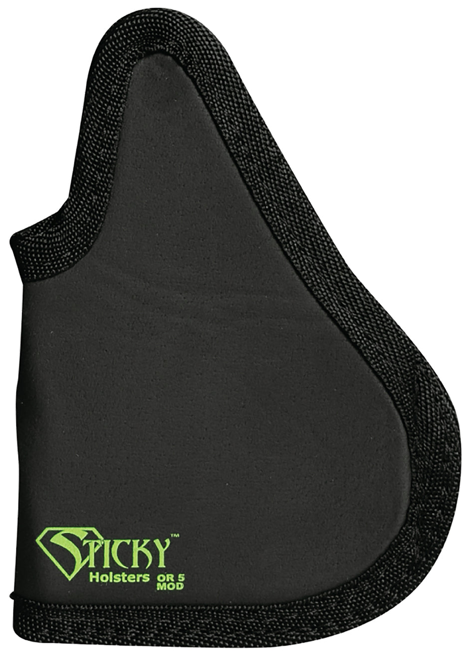 Sticky Holsters OR5MOD OR-5 Modified Optics Ready Holster Black Cordura/Foam Sig P365/Glock 42 Ambidextrous