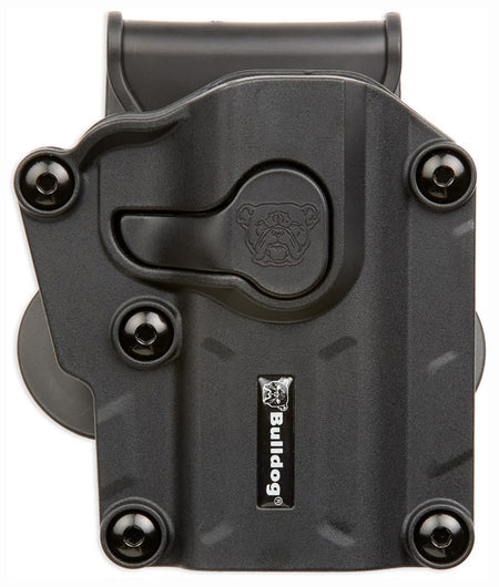 Bulldog MX001SC Max Multi Fit OWB Black Polymer Paddle Holster Sig P250/P320 S&W M&P Sub-Compact Right Hand