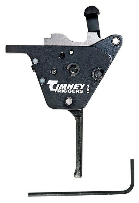 Timney Triggers CZ457ST Replacement Straight Trigger 0.10-2 lb Pull Black Oxide for CZ 457