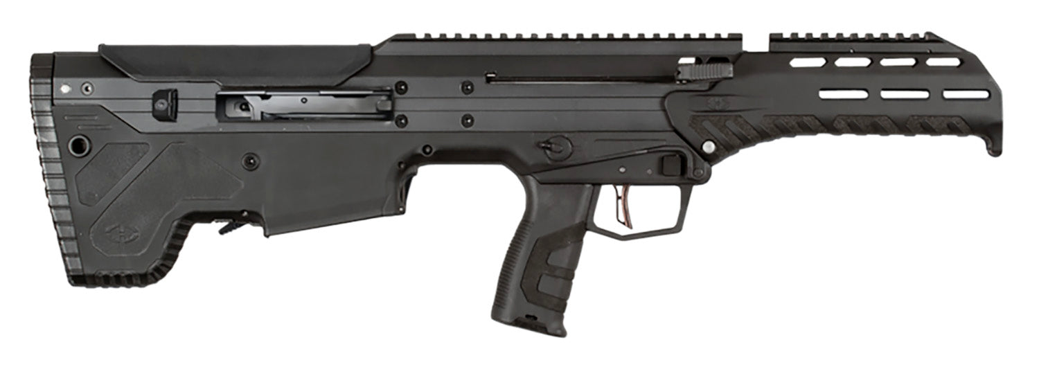 Desert Tech MDRCHFEB MDRx Forward Eject Rifle Chassis – Black Synthetic Bullpup with Pistol Grip, Right Hand