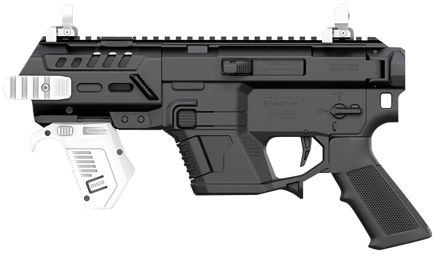 Recover Tactical P-IX AR Platform Conversion Kit Compatible with Glock Black