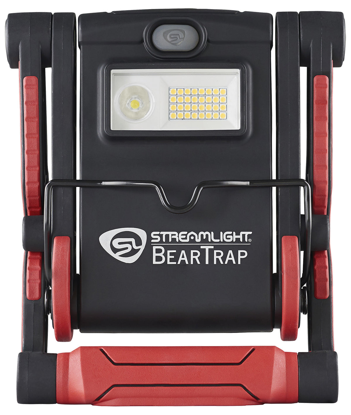 Streamlight 61520 BearTrap Rechargeable Work Light Red 2000 Lumens White LED Spot/Flood