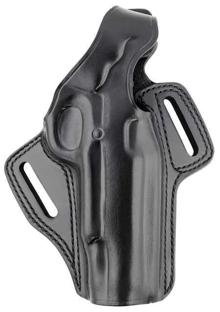 Galco FL212RB Fletch OWB Black Leather Belt Slide Holster for 1911 Right Hand