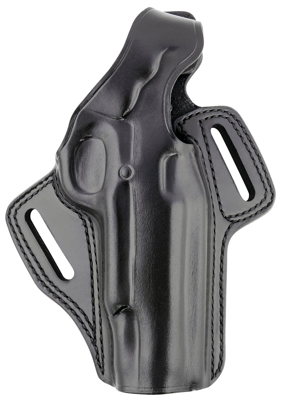 Galco FL212RB Fletch OWB Black Leather Belt Slide Holster for 1911 Right Hand