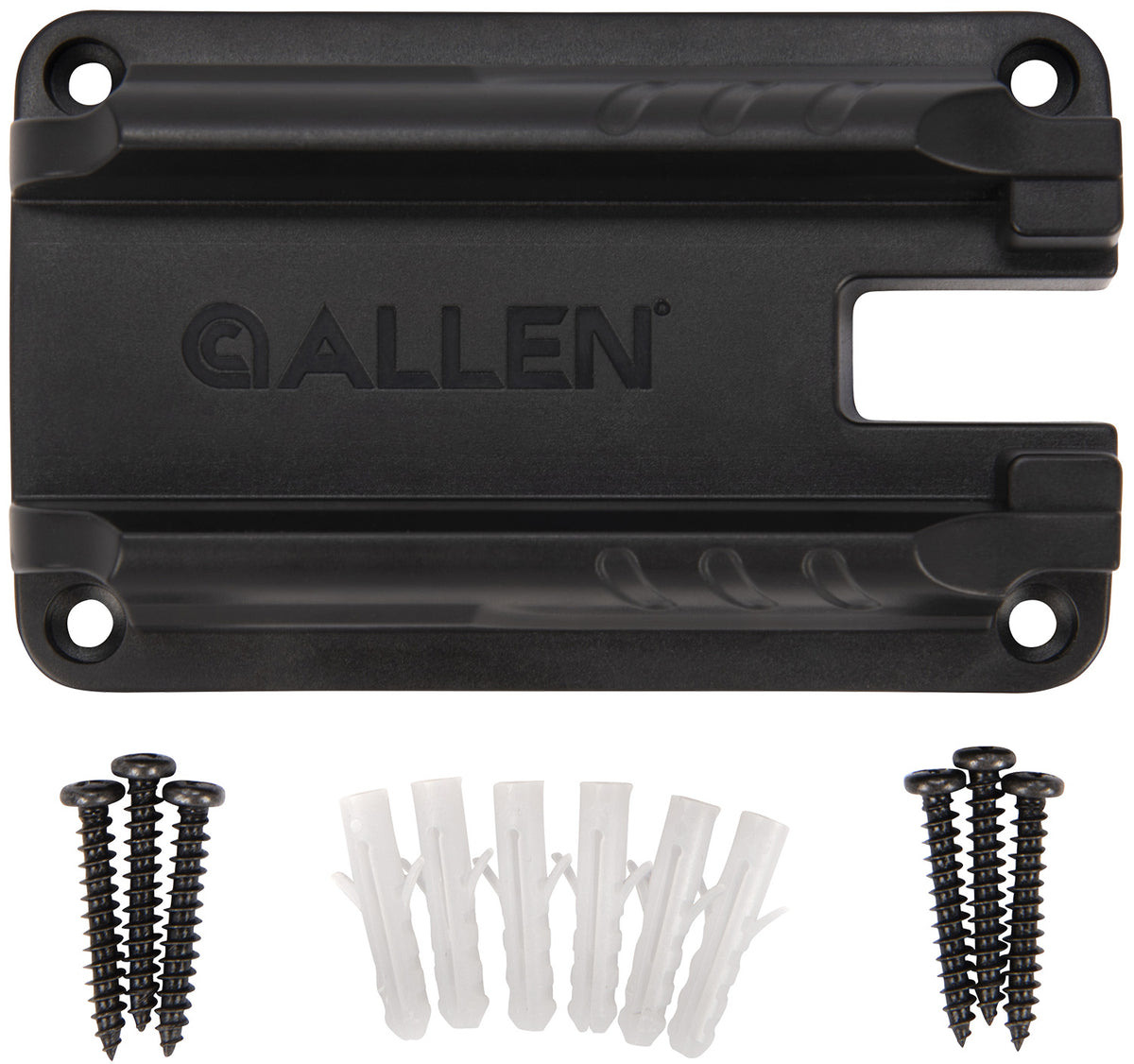 Allen 5648 Gun Ready Rail Handgun Magnet Black Metal Rare-Earth Holds 1 Handgun