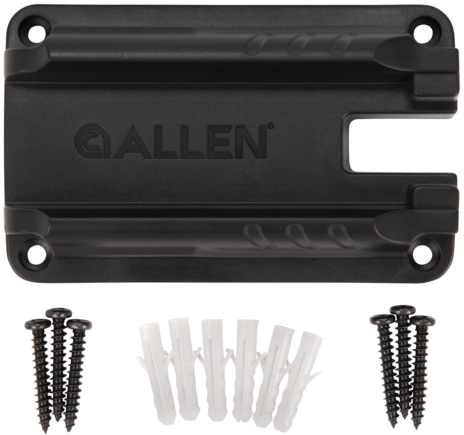 Allen 5648 Gun Ready Rail Handgun Magnet Black Metal Rare-Earth Holds 1 Handgun