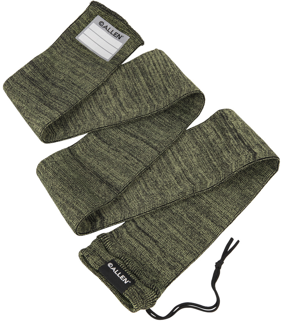 Allen 13171 Green Stretch Knit Gun Sock 52" Silicone-Treated for Scoped Rifles & Shotguns