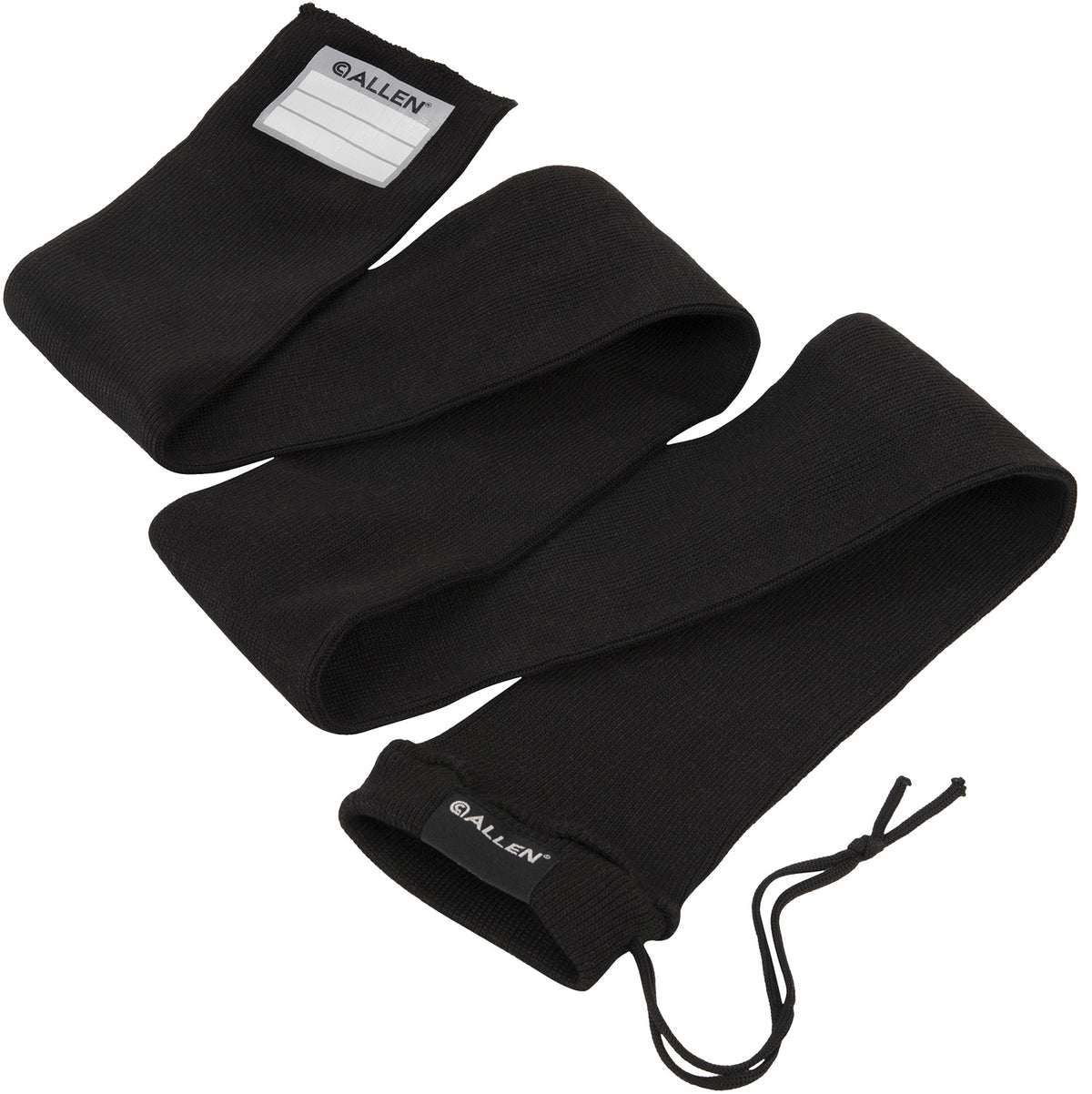 Allen 13173 Black Stretch Knit Gun Sock 52" Silicone-Treated for Scoped Rifles & Shotguns