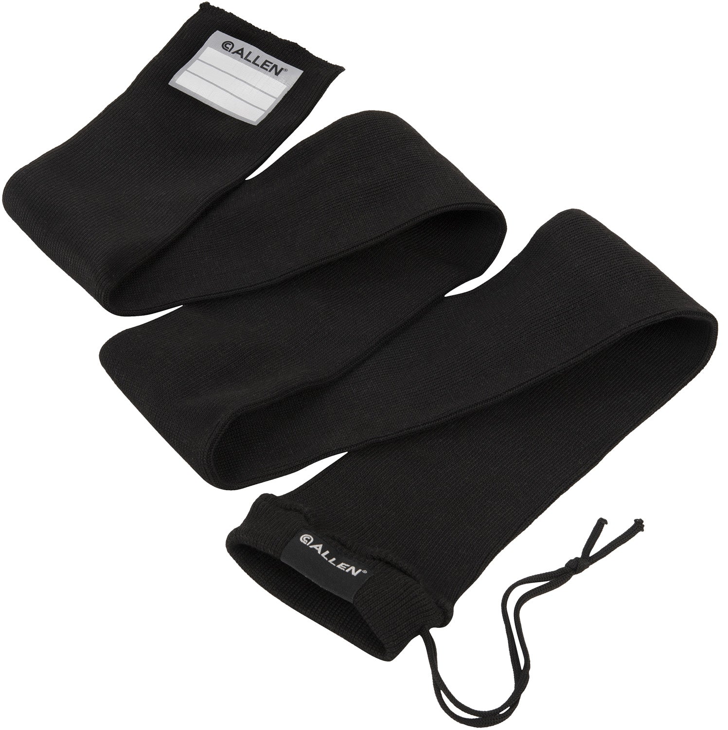Allen 13173 Black Stretch Knit Gun Sock 52" Silicone-Treated for Scoped Rifles & Shotguns